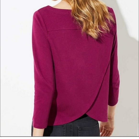 LOFT Tops - LOFT Magenta Women's Top